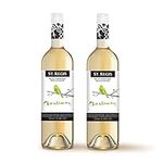 St. Regis Chardonnay 2 Pack (2 x 750 mL per Bottle)- Non-Alcoholic Wine - Low Carb and Low Sugar - Perfect Food Pairing - Ideal Wedding Gifts or Gift Baskets - Enjoy Life and Flavourful Wine