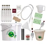 10 Litre Ultimate Beginner's Winemaking Kit Including 5 Recipes, yeasts, Hedgerow Wine Journal and 10 Litre PET Bottles