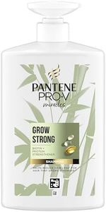 Pantene Pro-V Miracles Crecimiento con Fuerza Champú Fortificante Para Pelo Seco y Dañado 1 L con Biotina y Proteínas. Reduce la Caída del Pelo por Rotura para que Crezca Largo y Fuerte
