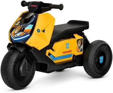 Lifelong Transformers Kids Electric Bike | Rechargeable 6V Battery Kids EV Ride On Built-in Music & LED Lights|Foot Accelerator with Pedal | BIS Certified EV Bike for 2–5 Years (LLEV999)