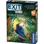 Exit Kids: Jungle of Riddles (Level 1) - Game - A Family-Friendly, Card-Based at-Home Escape Room Experience Collaborative for 1 to 4 Players, Ages 6+