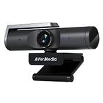 4K Webcam for PC & Mac with Autofocus, Mic, AI Auto-Framing - Zoom & Skype Certified - Low Light & Wide Angle USB for Streaming - AVerMedia PW515