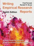 Writing Empirical Research Reports: A Basic Guide for Students of the Social and Behavioral Sciences