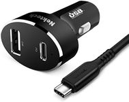 Type C Car Charger, Nekteck USB Ada