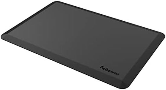 Fellowes Everyday Anti Fatigue Standing Mat - Ergonomic Sit Stand Desk Mat for Use in Work or the Home Environment - H1.91 x W91.44 x D60.96cm - Black
