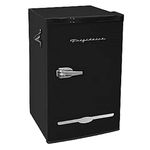 CURTIS INTERNATIONAL EFR376 - BLACK 3.2 Cu Ft Retro Bar Fridge with Side Bottle Opener, Black