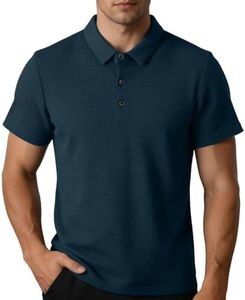 Breeze Shirts for Men,Beer Belly Shirts for Men Short Sleeve Lightweight Breathable Collared Mens Golf Shirt Stretchy Summer Clothes,Office,Work,Tennis,Vacation Outfits,Beachwear,Casual Everyday Wear
