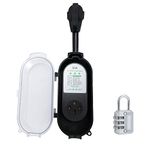 ANSIKE RV Surge Protector 50 amp with Waterproof Cover, RV Power Defender Voltage Protector/Monitor with Surge Protection (4200 Joules) and Circuit Analyzer,ETL Listed (Edition1(50AMP))