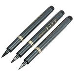 Yosoo 3pcs Waterbrush Pen Art Brushes Moisture Calligraphy Watercolour Pen Marker Brush Set Sleeve for Writing Design.