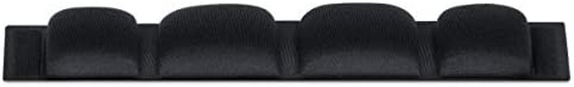 kwmobile Headband Cushion Pad Compatible with Sennheiser HD545 / HD565 / HD580 / HD600 / HD650 - Headphones PU Leather Cushion - Black