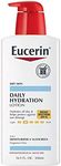 Eucerin Daily Hydration Moisturizer & Sunscreen Lotion, Fragrance Free SPF 15, 16.9 oz (Pack of 2)
