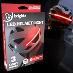 Brightz HelmetBrightz LED Bike Helmet Light Strip LED Light for Bicycle Helmet Light Scooter Helmet Skateboard Helmet Accessories Work Safety Hard Hat Light Great for Adult Men, Women, Kids Boys Girls