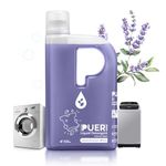 PUER Liquid Detergent Intense Clean French Lavender 1000ml for Front & Top Load Washing Machine | Plant Based & Eco Friendly | Tough Stain Removal, Color Safe & Bleach Free