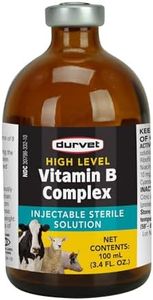 Durvet High Level Vitamin B Complex Injectable Farming Livestock Care 100Ml