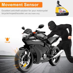 REAPP Alarm Disc Lock – 110dB Anti-Theft Motorcycle Security