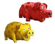 HDP Multipet Latex Grunting Toy Bundle Color:Goblet Pig/Origami Pig