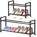 Bumusty 2-Tier Expandable Shoe Rack