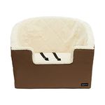 Amazon Basics Pet Car Booster Bucket Seat - 18" x 22" x 16" - Tan