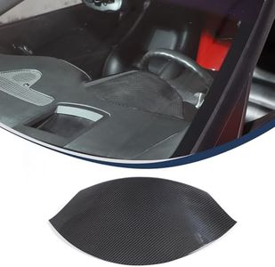 Qiosreui Interior Dashboard Upper Frame Cover Trim for Chevy Corvette C6 2005-2013 Accessories, Center Console Upper Dash Board Trim Sticker, Instrument Panel Dial Panel Moulding Trim (Blcak)