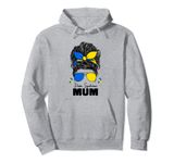 Down Syndrome Mum For Women T21 Down Syndrom Awareness Mum Pullover Hoodie