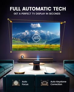Portable 1080P Projector – 36,000 Lumen High Brightness