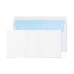 First Choice Kaya 100/50/25 DL White Mailing Envelopes Self Seal for Posting mailing Home Office and Ecommerce Peel and Seal (25)