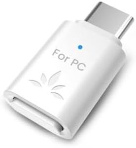 Avantree C81-PC (2024 Nuovo) - Adattatore Bluetooth 5.3 USB-C per PC e Mac con bassa latenza e aptX-Adaptive, Chiavetta Dongle Audio per Connettere cuffie e auricolari Wireless per Lavoro su computer