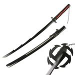 Kenma Bleach Kurosaki Ichigo Zangetsu Katana for Cosplay lifesized Wooden Anime Accessory collectible toy model 3