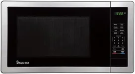 1.1 cu. ft. Countertop Microwave in Stainless Steel with Digital Touch