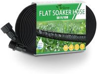 Flat Soaker Hose 50ft, Heavy Duty D