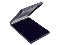 Slim Leatherette Jewellery Gift Box: Satin-lined for Necklace/Pendant (Economical to post) (Blue)