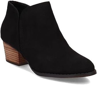 LifeStride Women's Blake Ankle Boot, Black, 5.5