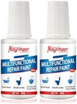Nayrmaer Bathtub Repair Paint, 30ml White Bathroom Paint for Repairing Scratches, Marks and Stains, Enamel Paint for Kitchen, Sink