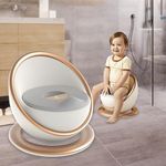 R for Rabbit Regal Potty Seat Training Seat for babies Soft & Comfortable for New Born Baby/Infant/Kids (Golden)