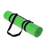 Kabalo - 183cm long x 61cm wide - Non-Slip Yoga Mat with carry strap, also for Exercise/Gym/Camping, etc (Green)