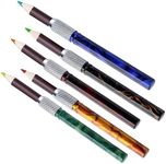 Art-n-Fly Pencil Extenders Set of 5 Pencil Lengthener for Color Pencils