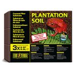 Exo Terra PT2771 Plantation Soil - 3 x 8 Quart (3 x 8.8 L)