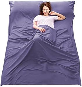 Sleeping Bag Liner Camping Travel Home Bed Sheet Lightweight Breathable Hotel Compact Sacks