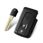 Key Matrix Replacement Remote Car Key Shell For Toyota Prius 2004-2009 Corolla Verso Camry 2 Button Smart Car Key Case Cover Fob