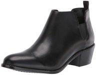 Aerosoles Women's Delancey Ankle Boot, Black Leather, 8.5 UK