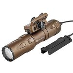 OLIGHT Odin Mini Torch Max.1250 Lumens Ultra Compact Rechargeable Tactical Flashlight, Powered by Rechargeable Battery, Mlok Mount Included (Desert Tan)