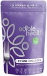 Premium Collagen Powder. Types 1 and 3, Protein Peptides, 18 Amino Acids. 400g, Hydrolysed Bovine Collagen Supplements by Edible Health. Paleo, Keto, Kosher, Halal. 30 Day Supply. UK & EU Certified