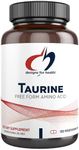 Designs for Health Taurine Capsules Vegetable Capsules, 1000 mg, 120 Count