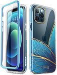 i-Blason Cosmo Series Slim Full-Body Protective Case for 6.7-Inch iPhone 12 Pro Max (2020 Release), Butterfly