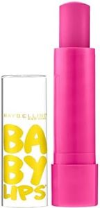 Maybelline Baby Lips Moisturizing Lip Balm Stick, Pink Punch, 4 g