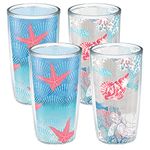 Tervis Modern Beach Dive Tabletop Collection Made in USA Double Walled Insulated Tumbler, Plastic, Assorted