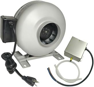 YGUAYINGC M-4DBT Automatic Dryer Duct Booster Exhaust Fan for Clothes Dryers – Quiet, Stable, Durable, Saves Drying Time, Compatible with All Dryers (M-4DBT)