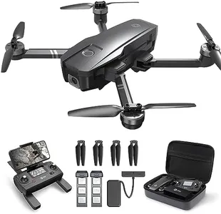 Holy Stone HS720 Foldable GPS Drone with 4K UHD Camera for Adults, Quadcopter with Brushless Motor, Auto Return Home, Follow Me, 52 Minutes Flight Time, Long Control Range, Includes Carrying Bag