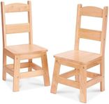 Melissa & Doug Wooden Chairs, Set o