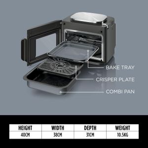 Ninja Combi 12-in-1 Multi-Cooker Oven & Air Fryer – 12 Functions, Grey